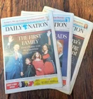 2008 November 4th, 5th, 6th The Daily Nation Kenya Newspapers Obama Election Win