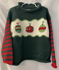 Childrens Roll Neck Holiday Sweater