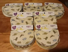 Parent Choice Newborn Baby 5 Pack Bibs Stay Dry Lining Soft Absorb QUANTITY DISC