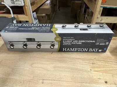 Hampton Bay Mountainbrook 2 ft. 4-Light Bronze Integrated LED Track Light