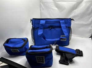 NEW Overland Dog Gear Week Away Travel Bag Luggage Small? Dog blue 15x10x6” ju