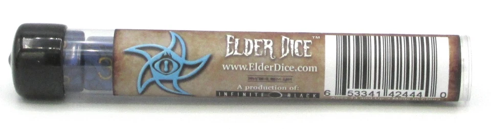 Elder Dice ED6-A01 The Astral Elder Sign d6 Tubo (9 dados) Azul y Dorado Mitos Nuevo en Caja Foto 2 de 4