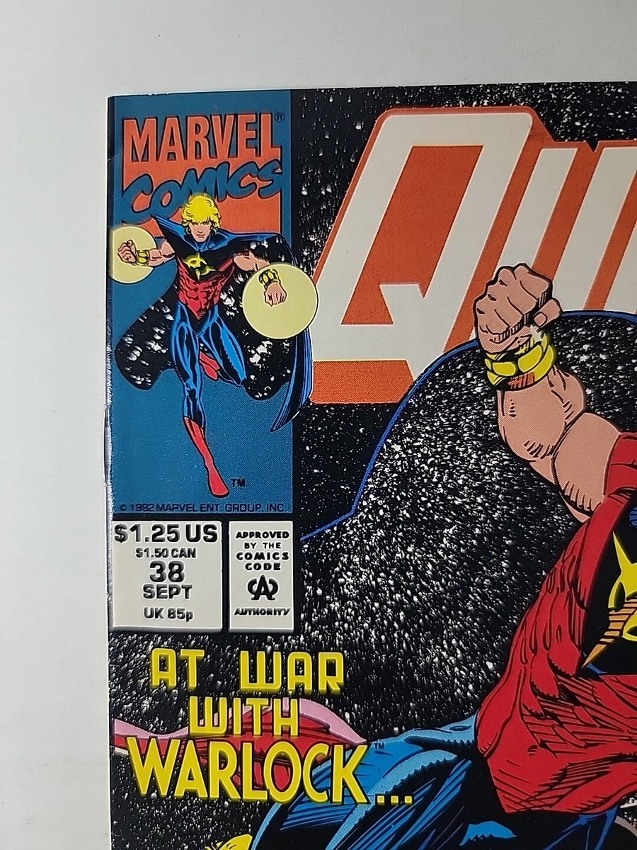 Quasar #38 NM+ Marvel Comics 1992 Greg Capullo art - EXCELLENT