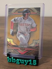 2024 Topps Triple Threads Triston Casas Gold Parallel /99 Boston Boston Red Sox