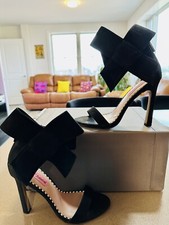 Betsey Johnson - Friskyy - Side Bow - High Heel Sandals - Black - 7