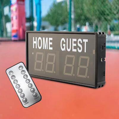 Elektronische Anzeigetafel Mini Digital Scoreboard für Badminton Cornhole im