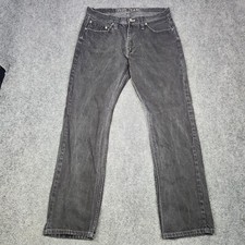 Vintage Pepe Jeans Mens 36x33 Black Baggy Y2K 90s Skater Hip Hop