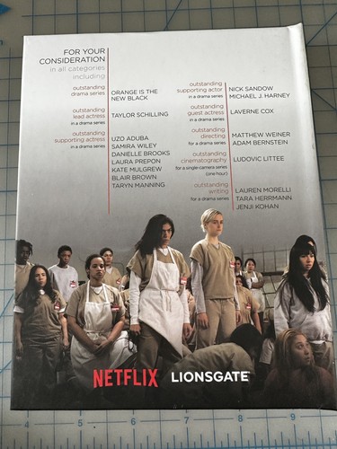 ORANGE IS THE NEW BLACK DVD NETFLIX 2013 FYC EMMY For Your Consideration 4-disc - Picture 6 of 6