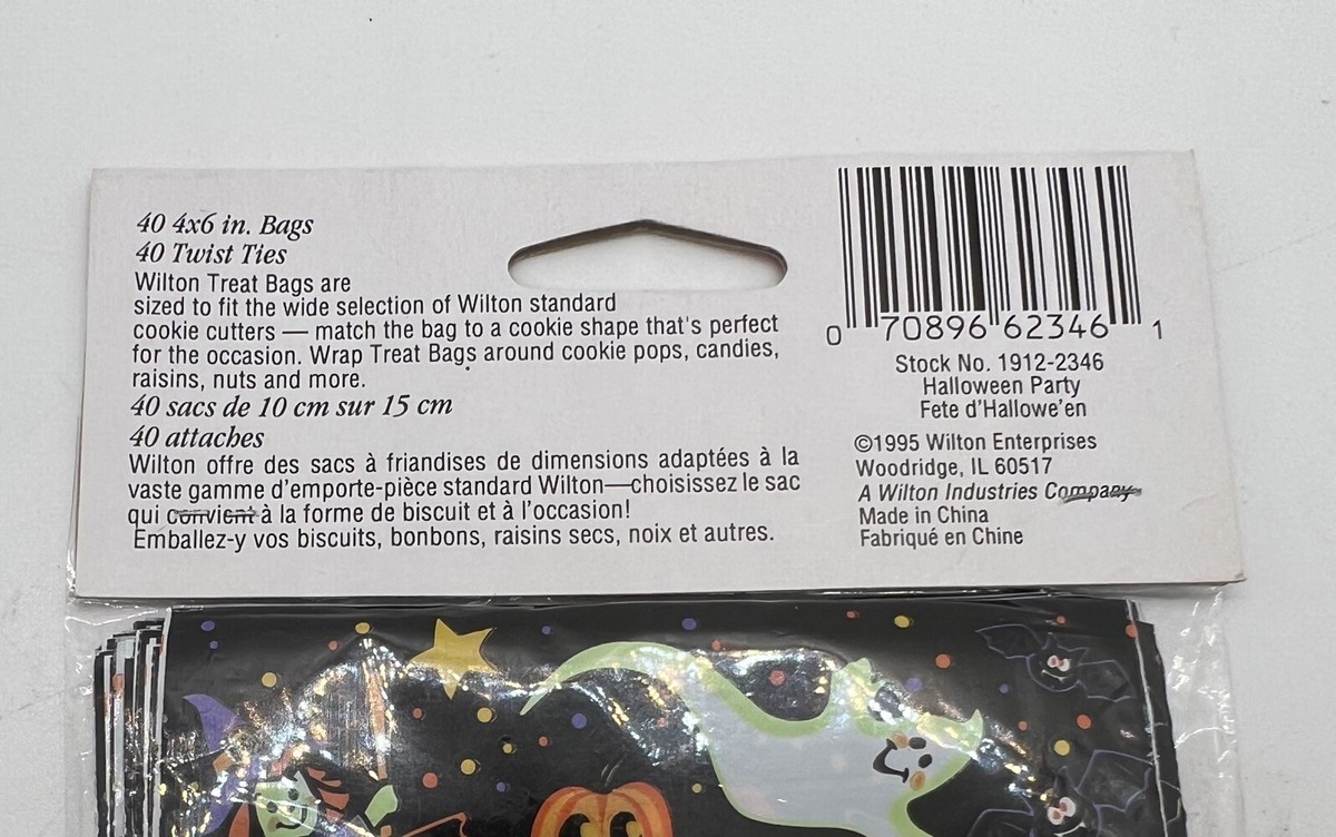 Aileam 8 Packs Halloween Party Bags Large Non-Woven Treats Bags Tote