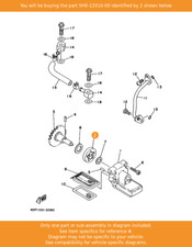 YAMAHA Rotor Assy 1, 5H0-13310-00 OEM TDR250 TZR250 SR125 TZ250 RD500LC R1Z