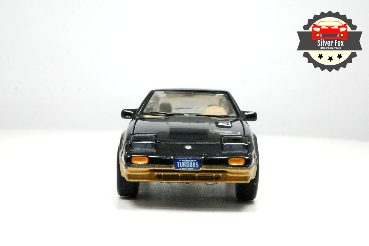1985 NISSAN 300ZX TURBO BLACK 1:64 SCALE DIECAST COLLECTOR