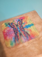 Colorful Butterfly Mouse Pad