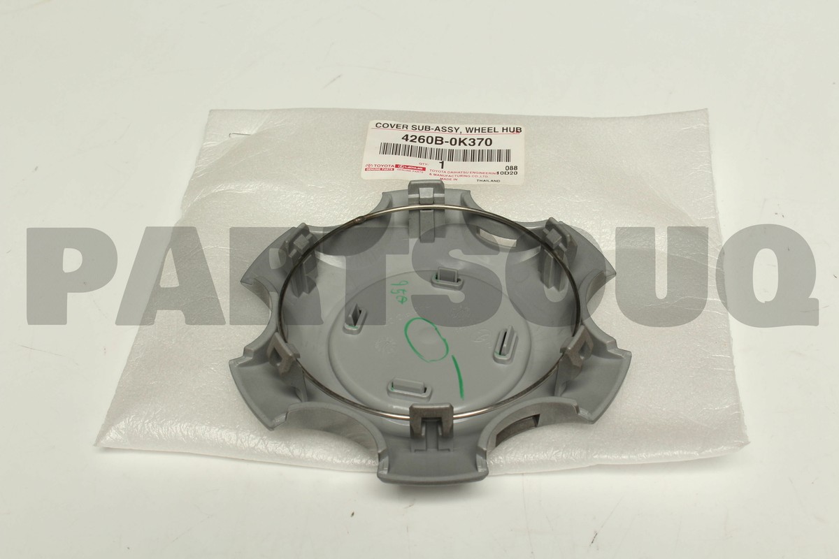 4260B0K370 Genuine Toyota COVER SUB-ASSY WHEE 4260B-0K370 | eBay