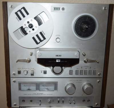 AKAI GX-266D オープンリールデッキ？ AKAI GX-266D Reel to Reel Tape Deck Auto-Reverse Serviced Tested
