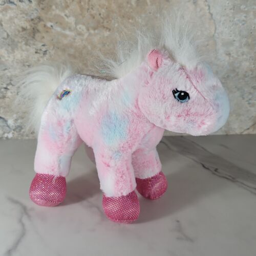 GANZ WEBKINZ PINK PONY SHIMMERING STUFFED PLUSH ANIMAL NO CODE - Picture 2 of 7