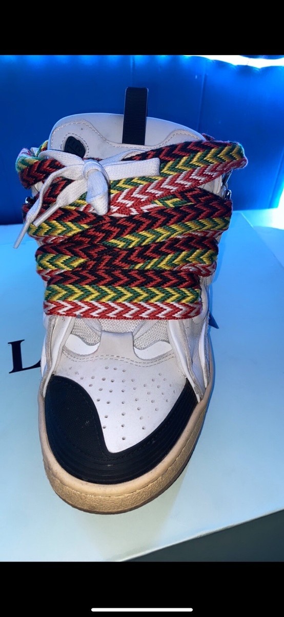 Lanvin Curb Sneakers - White | eBay