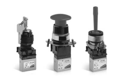 284-000, Handbetätigtes Miniventil - 5/3 CO - 4mm | Camozzi