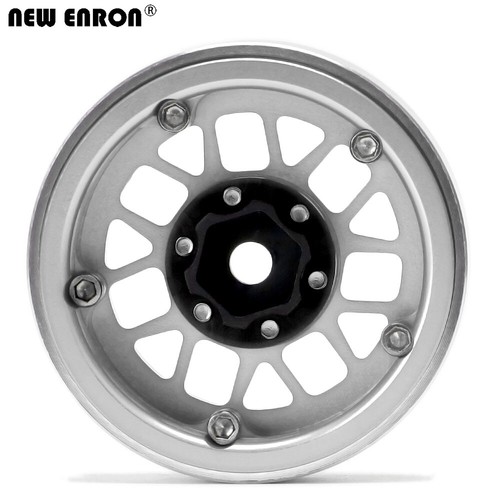 CNC 1.9 inch Alloy Beadlock Wheel Rim for RC 1/10 Axial SCX10 D90 TRX4 CC01 MST - Picture 50 of 58