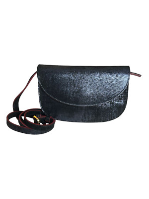 April Tasche GAU MIMI coco blau Glitzer