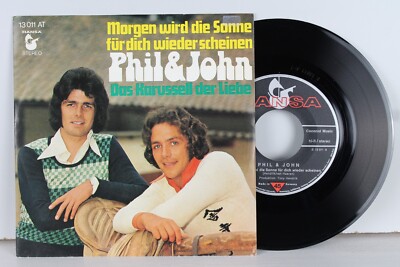PHIL & JOHN  Morgen wird die Sonne für dich wieder scheinen  HANSA 1973  Vinyl