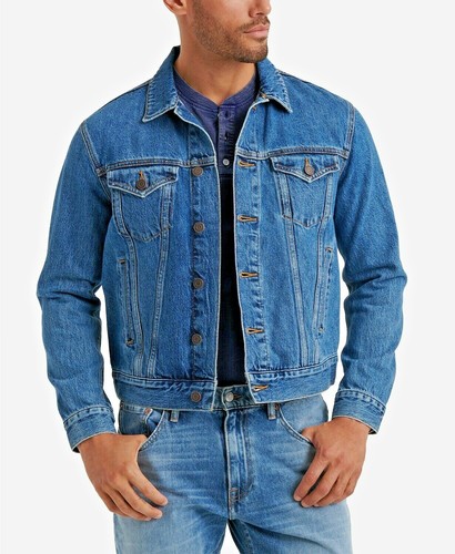 Lakewood Denim Trucker Jacket Size 