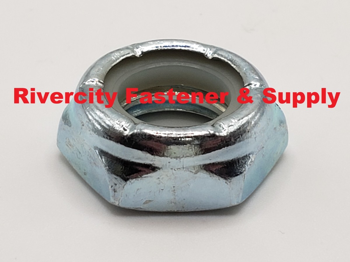 9/16-18 Nylon Insert Lock Nut Thin / Jam / Half thick NTE Series 9