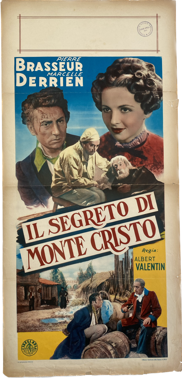Locandina di IL SEGRETO DI MONTECRISTO (1948)