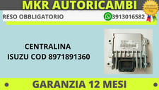 CENTRALINA ISUZU COD 8971891360