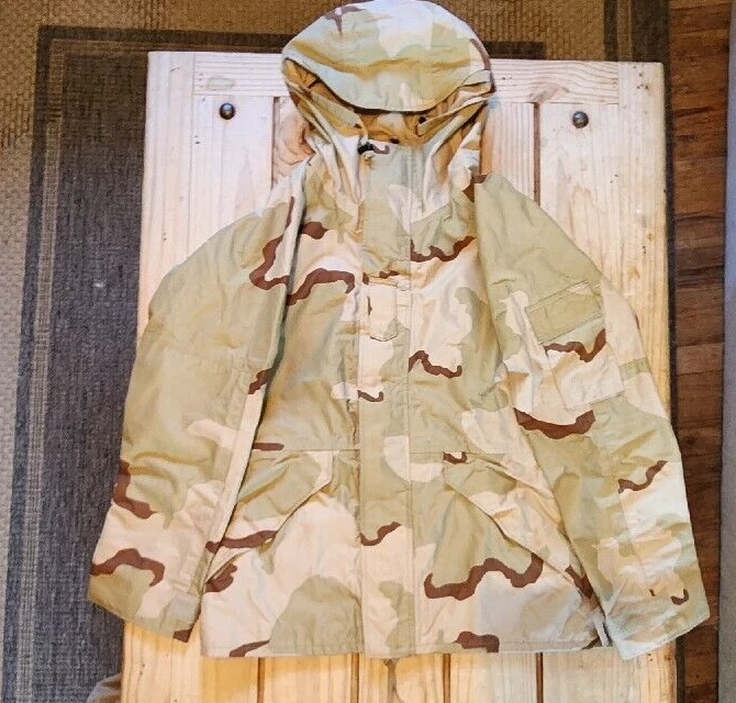 USGI Military Desert Camo Cold Weather Gen 2 ECWCS Parka jacket MEDIUM REG & LNG - Image 2 of 4