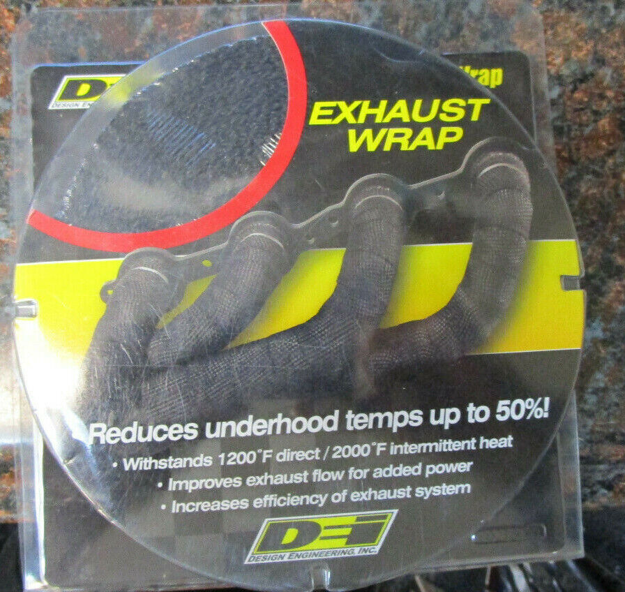 DEI Exhaust Wrap Safety and trust Kansas City Mall Black