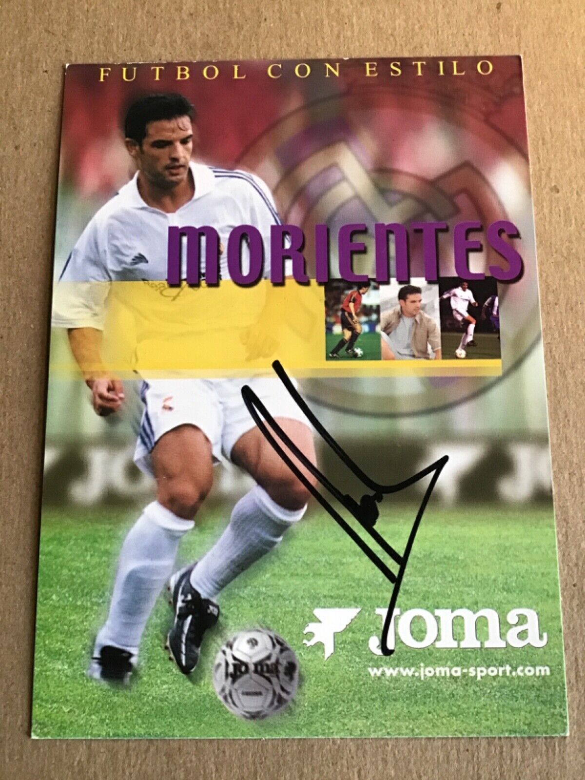 Fernando Morientes, Spain 🇪🇸 Real 2003/04 hand signed | eBay
