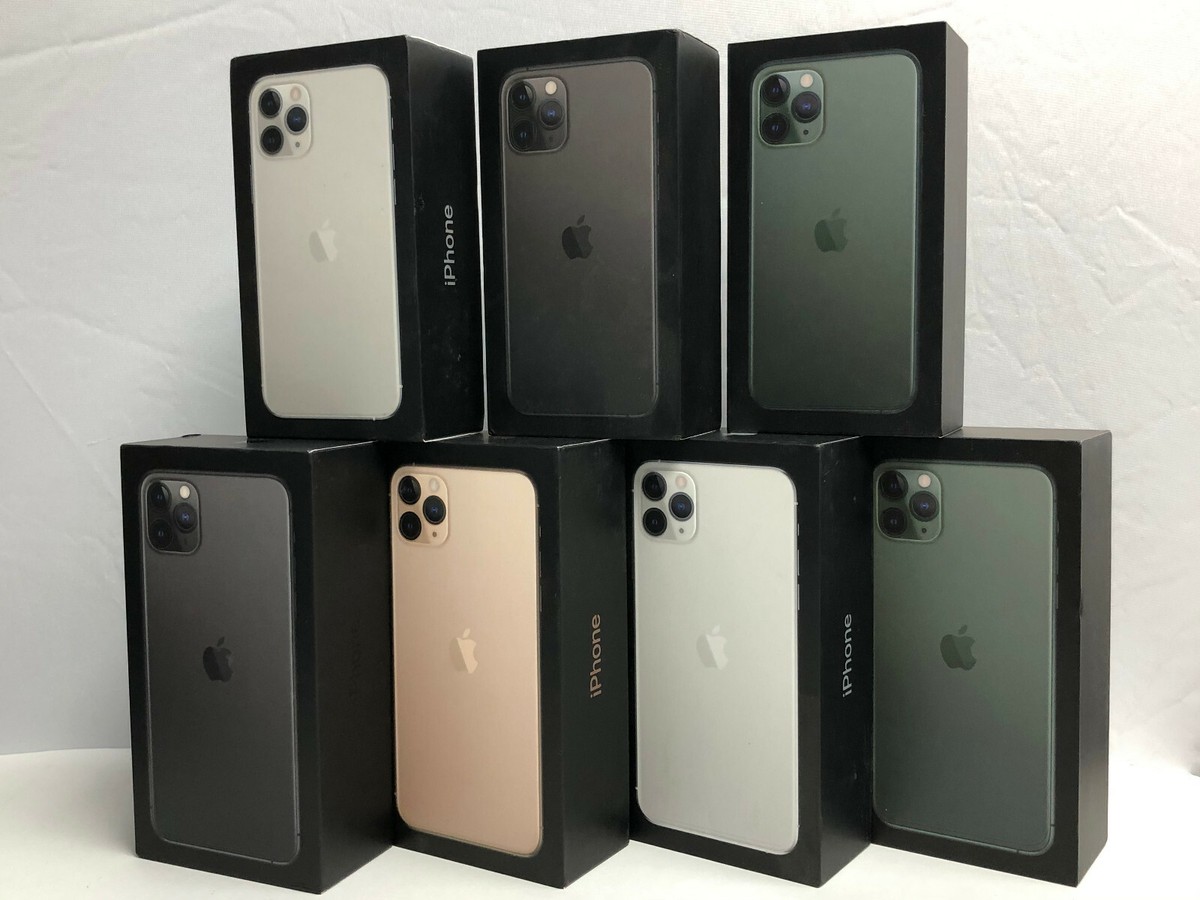 Genuine Apple Used EMPTY Boxes for iPhone 11 Pro and 11 PRO