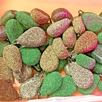 10 x 70g (2,5 oz) FLAT PEAR SCHWENKBARE BLEI GEWICHTE SINKER Karpfen Angelausrüstung