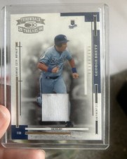 2004 Baseball Donruss Throwback Threads GEORGE BRETT # 001/100