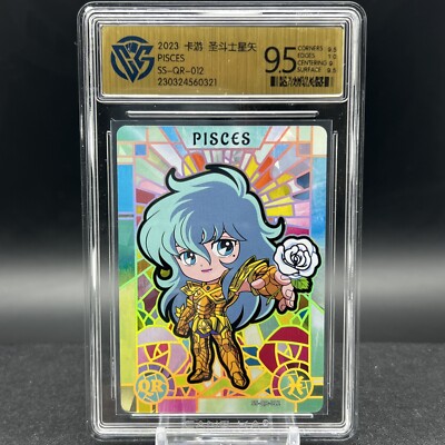Pisces SS-QR-012 Graded CCG 9.5 Saint Seiya Kayou Card | eBay