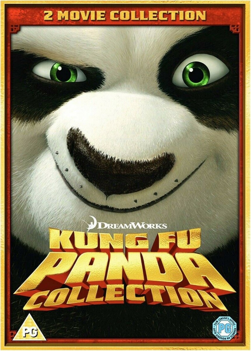 Kung Fu Panda DVD and Collection Two Movie Dream Works New