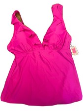 NWT DKNY FIA Swim Top Size Small