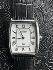 WHITE DIAL SILVER CASE Vintage Seiko Slim Quartz Men's Wrist Watch