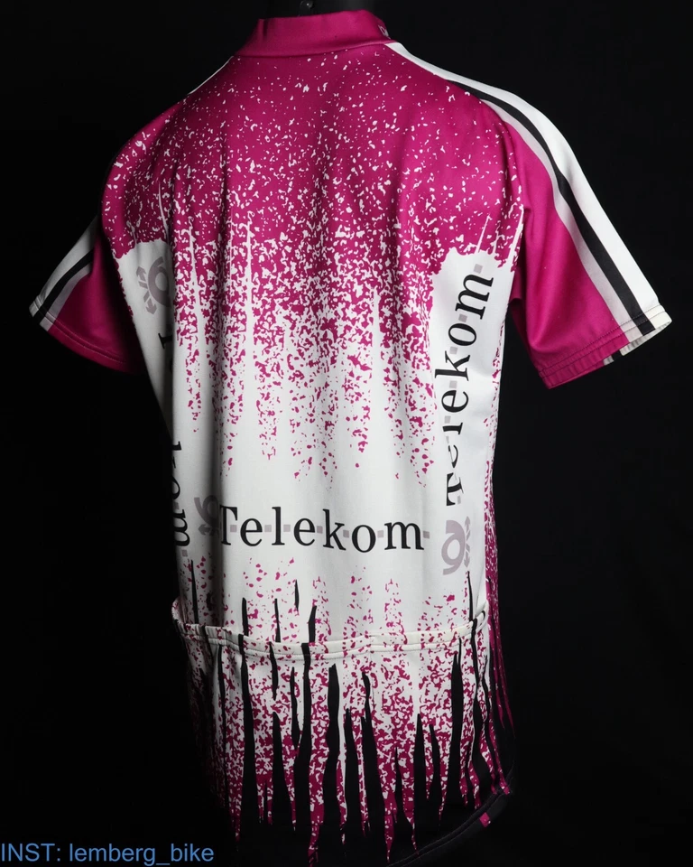 LOTE de 2 camisetas y chaqueta de ciclismo Team Deutsche Telekom 1993/1994 (XXL) #0065 Foto 3 de 4