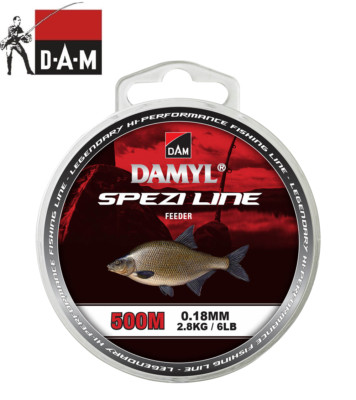 Monofile Angelschnur Feeder - Damyl Spezi Line 0,18mm 0,20mm 0,22mm 0,25mm DAM