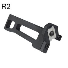 Avion chanfrein pour planche de bois et baguage de bord avec lames taille R1 R2