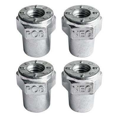 3/8''-16 Thread Female Zinc Battery Terminal Post Adapter Battery Charging Pos...