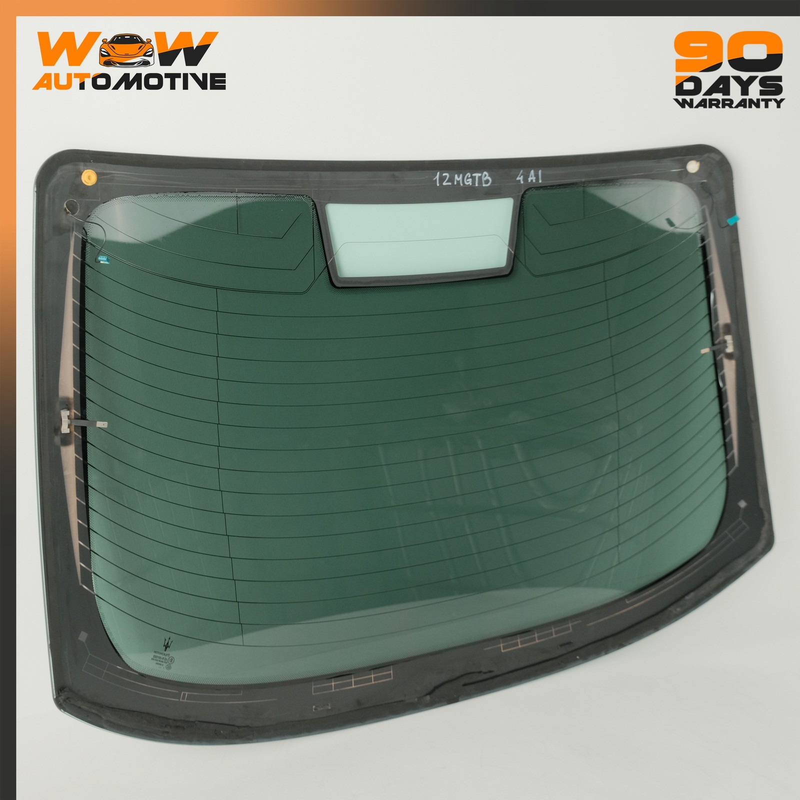08-19 MASERATI GRANTURISMO S REAR WINDSHIELD WINDOW WINDSCREEN HEATER GLASS OEM