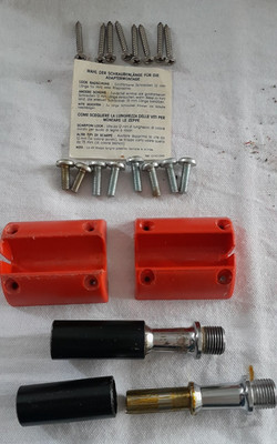 Rarität für Vintagefans/Sammler: AeroLite Pedalset aus den späten 80er-Jahren