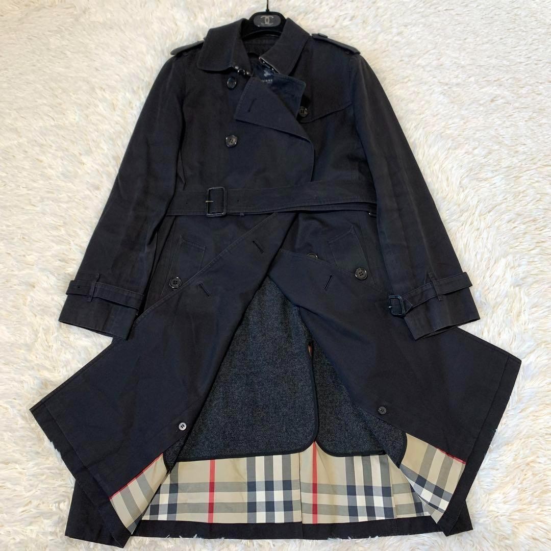 Burberry London Trench Mega Check Liner Belt Large Size