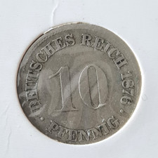 2   x  10 Pfennig 1876 J und G