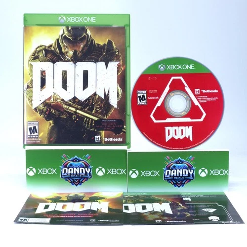 Doom CIB W/ Manual - Xbox One