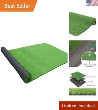 Realistic 5x8 Artificial Turf Mat – Perfect Green Solution for Pets & Gardens