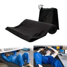 60''x28'' Mechanic Mat for Ground Rolling Mat with Storge Bag, Zero Ground Cl...