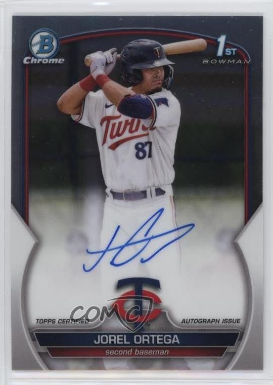2023 Bowman Chrome Prospect Auto Jorel Ortega #CPA-JORT Auto 0r5k